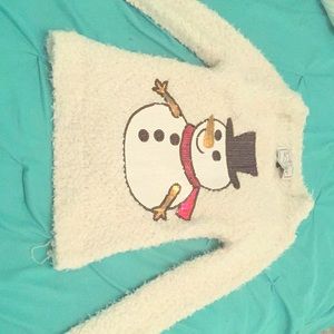 Over the shoulder sweater